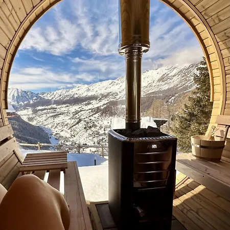 Paradise Sauna And Panoramic Views Of Monte Rosa And The Matterhorn Σαλέ *