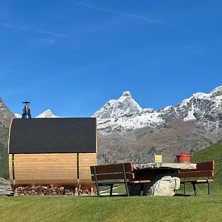 Σαλέ Paradise Sauna And Panoramic Views Of Monte Rosa And The Matterhorn Champoluc